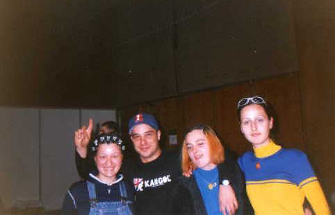 :-) Three Little Rave Girls + DJ STANCHO :-) 25.march.2000